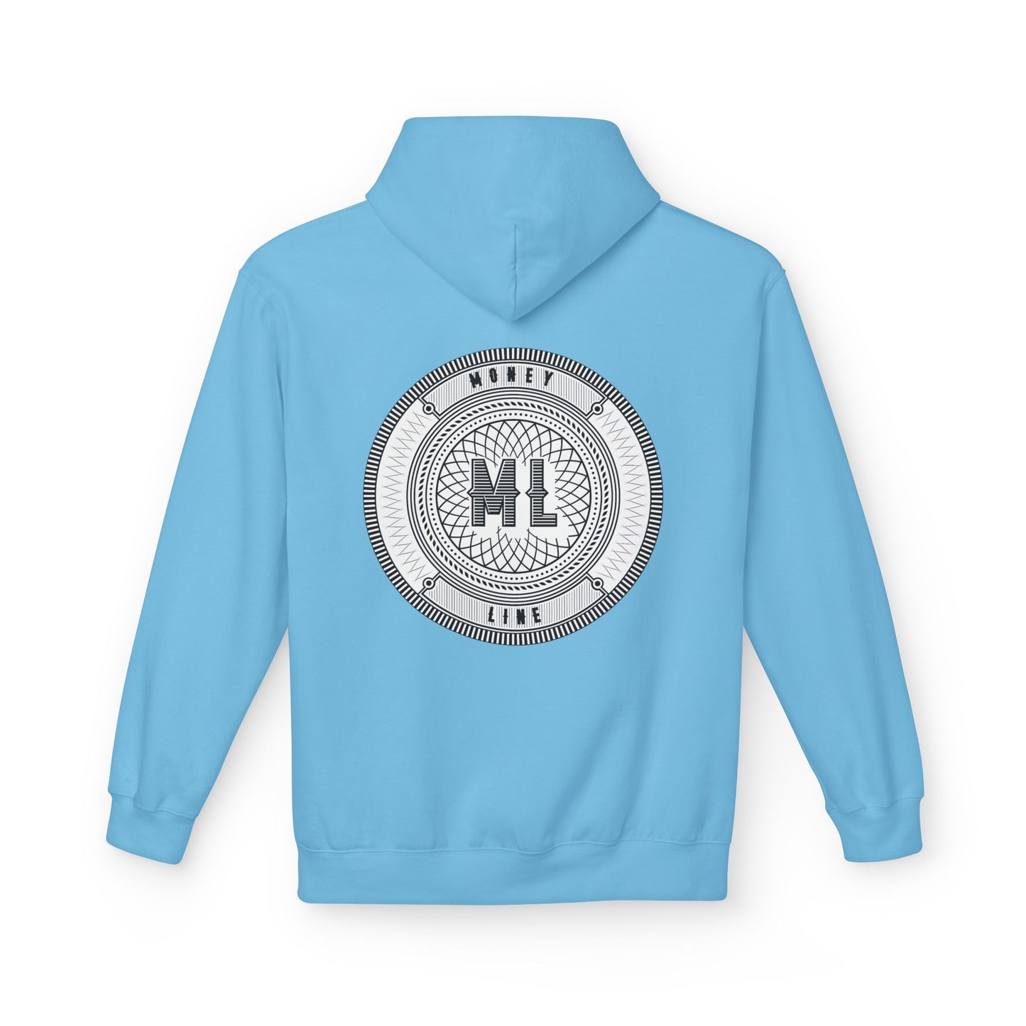 Moneyline Unisex Fleece Hoodie, Cozy Hoodie for Sports Fans, Casual Wear, Unique Gift for Gamers, Fashionable Streetwear