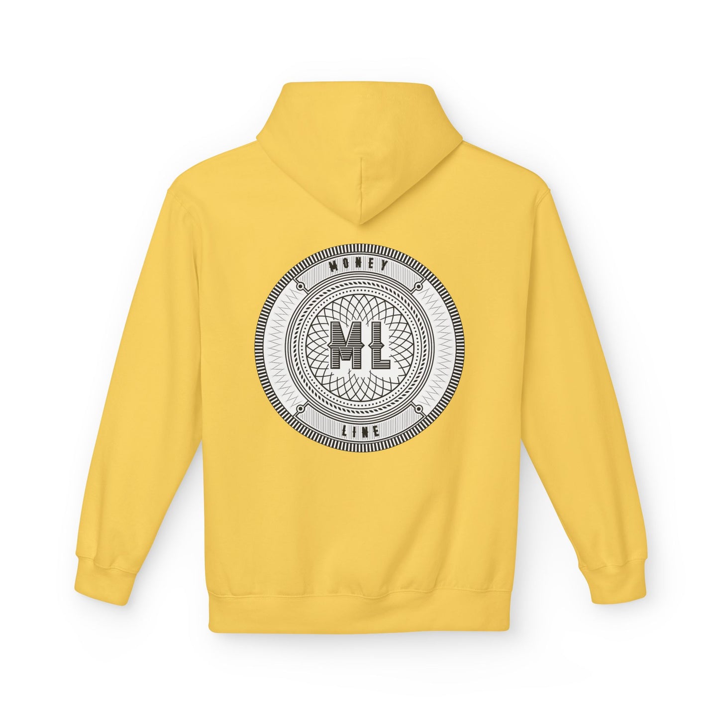 Moneyline Unisex Fleece Hoodie, Cozy Hoodie for Sports Fans, Casual Wear, Unique Gift for Gamers, Fashionable Streetwear