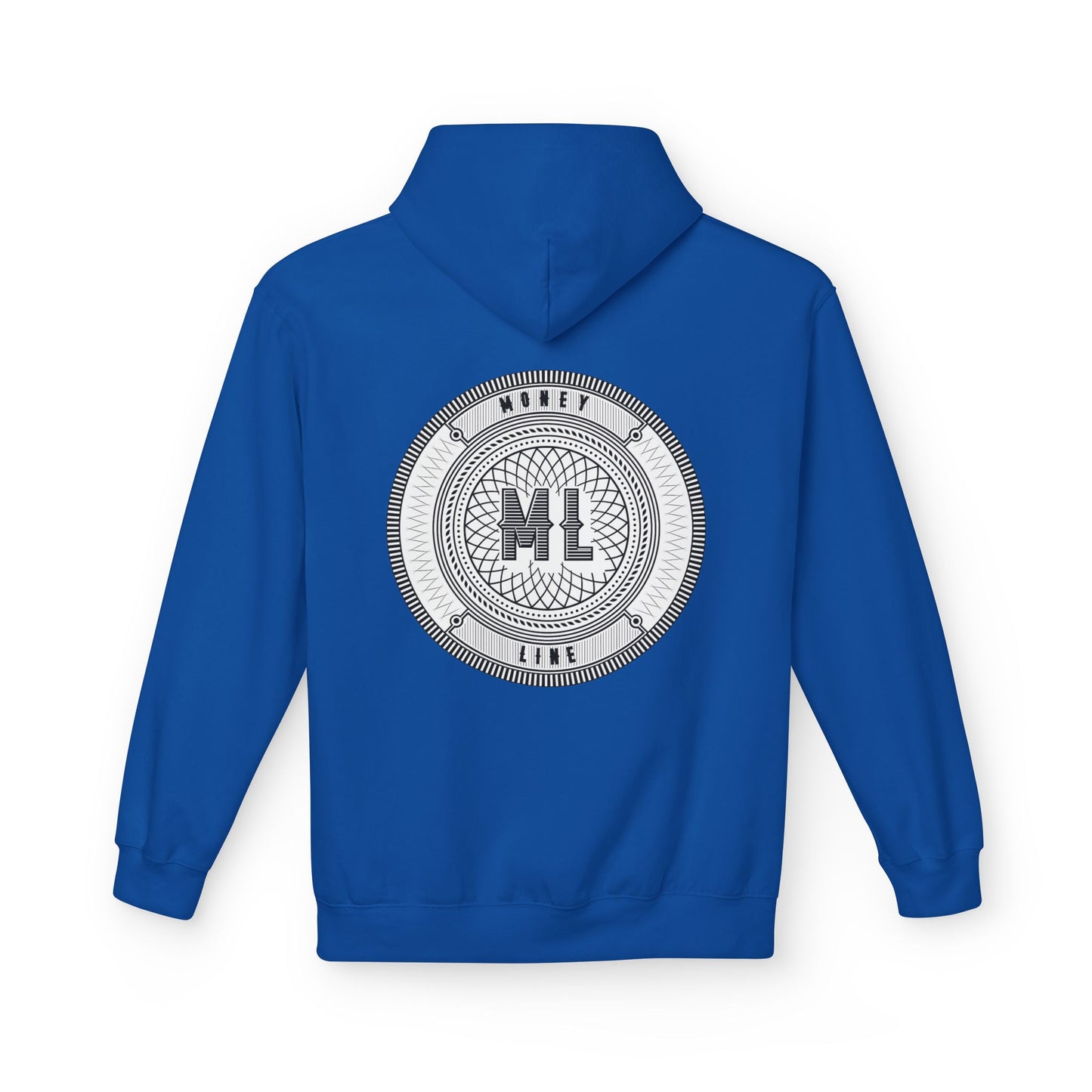 Moneyline Unisex Fleece Hoodie, Cozy Hoodie for Sports Fans, Casual Wear, Unique Gift for Gamers, Fashionable Streetwear
