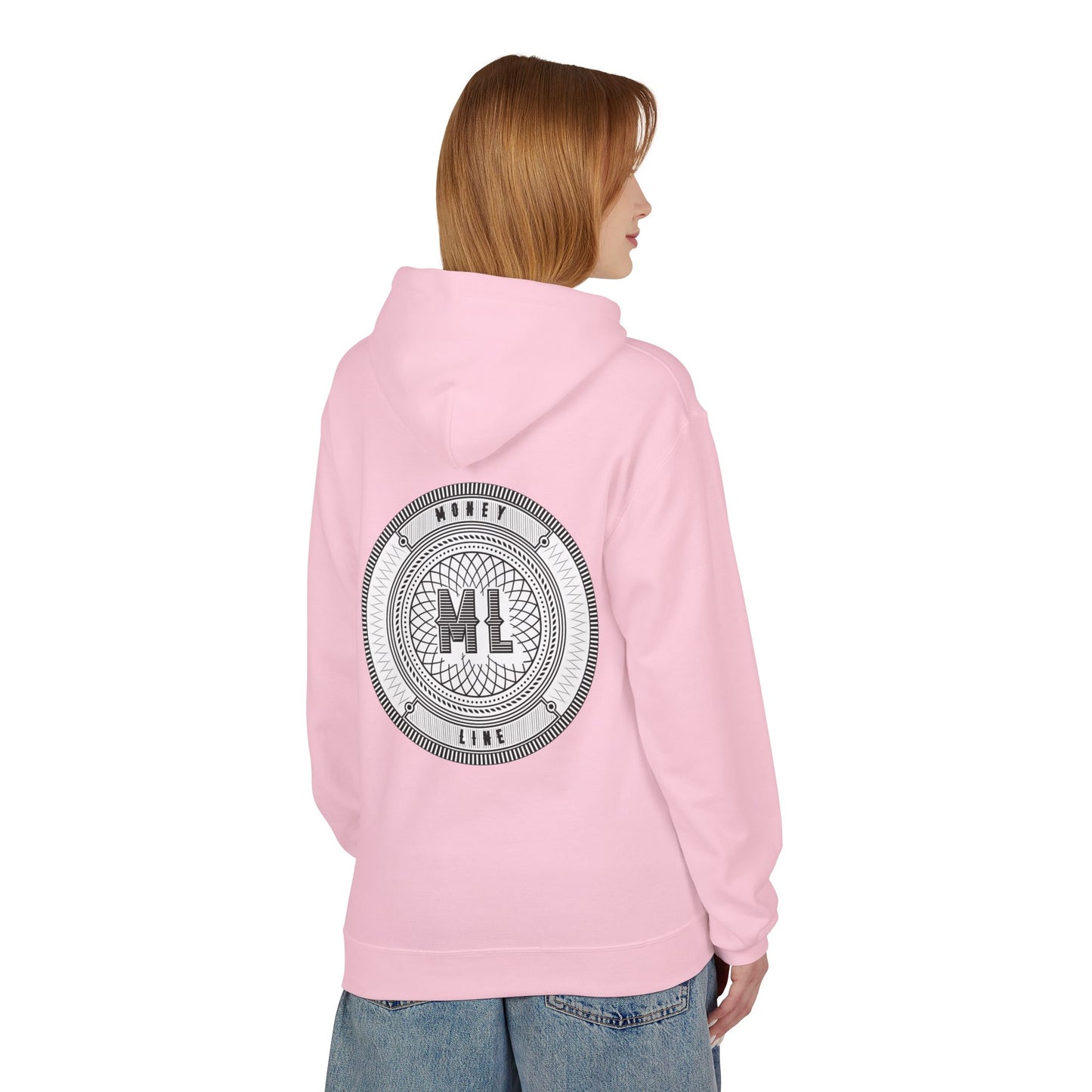 Moneyline Unisex Fleece Hoodie, Cozy Hoodie for Sports Fans, Casual Wear, Unique Gift for Gamers, Fashionable Streetwear